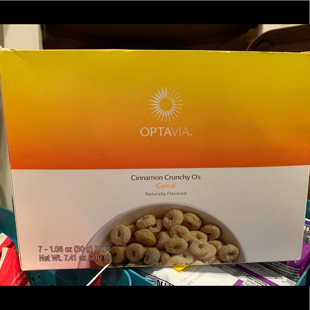 OPTAVIA Cinnamon Crunchy O’s Cereal (exp 3/18/2022) BONUS fueling